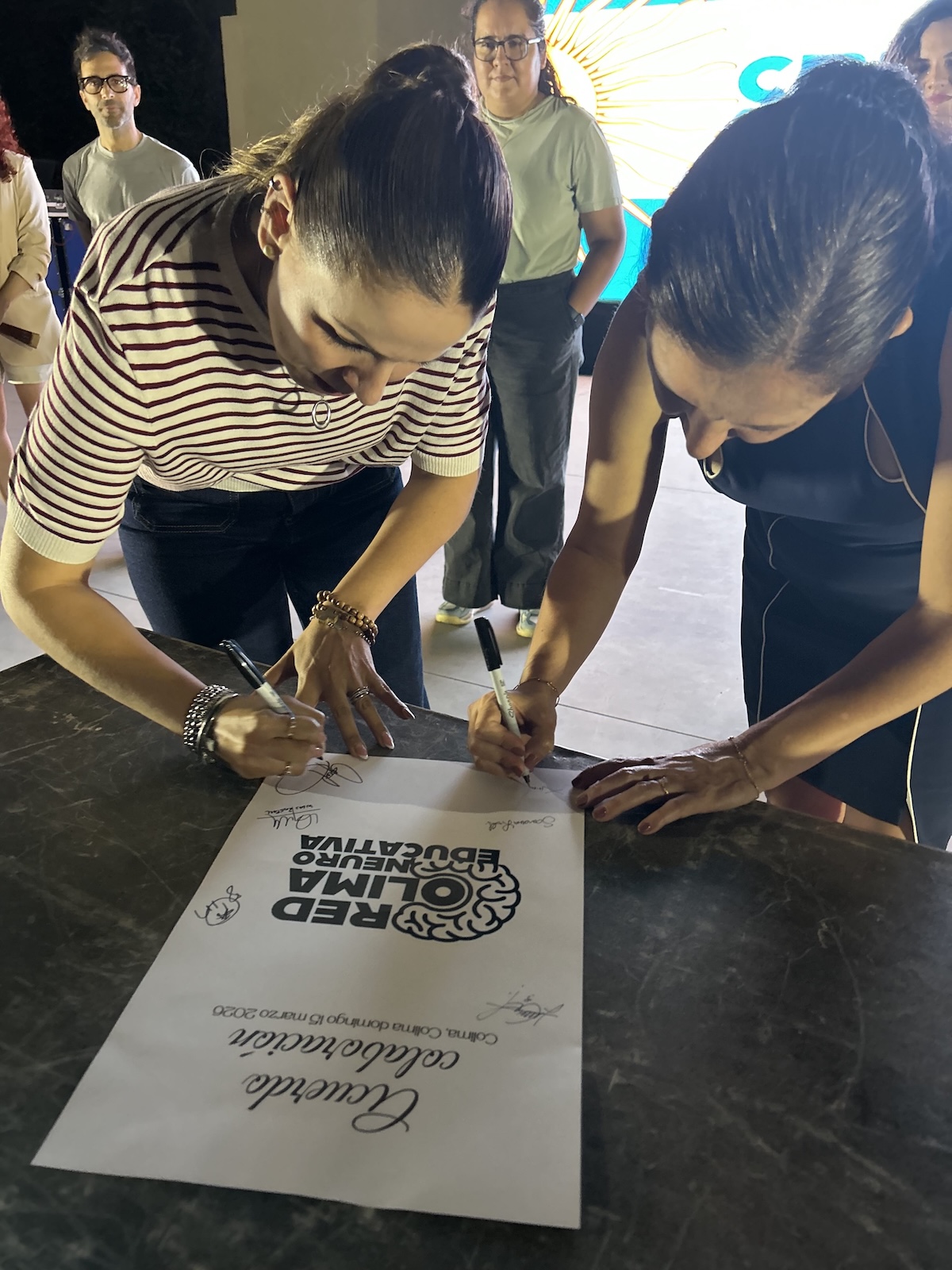 Firma de compromiso institucional con Red Colima Neuroeducativa